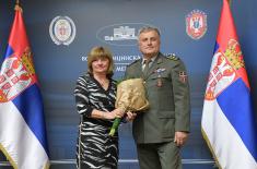 Minister Stefanović presents MMA’s Nurse of the Year Award