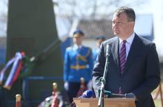 Minister Stefanović lays wreath to mark Day of Remembrance for Victims of NATO Aggression 