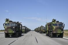Интензивне припреме за војну параду „Снага јединства“
