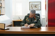 Visit from Commander of National Guard Cyprus