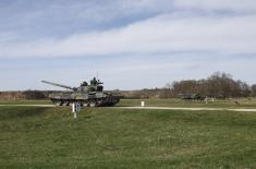 Tank crews conduct regular training