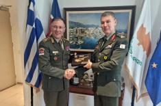 Chief of Serbian Armed Forces General Staff visiting Cyprus