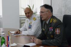 Visit from Italian Chief of Defence