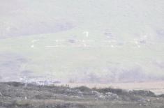 Припадници Копнене војске на обуци за употребу савремених средстава