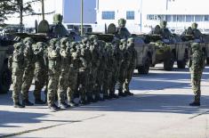 Тактичка обука у Оклопно-извиђачком батаљону