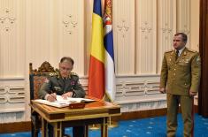 Chief of General Staff of Serbian Armed Forces Visits Romania