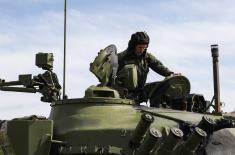 Tank crews conduct regular training