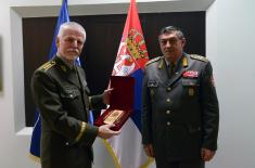 General Diković meets with the Chairman of the NATO Military Committee