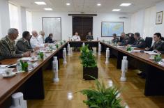Visit from Italian Chief of Defence