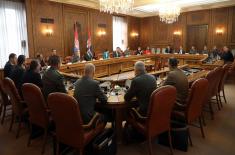 Students of Advanced Security and Defence Studies visit Government of Serbia