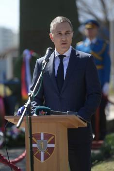 Minister Stefanović lays wreath to mark Day of Remembrance for Victims of NATO Aggression 