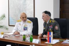 Visit from Italian Chief of Defence