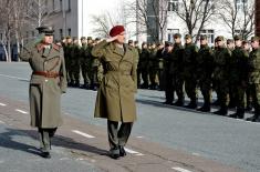 Graduation ceremony for the youngest reserve officers