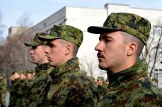 Graduation ceremony for the youngest reserve officers