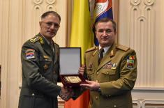 Načelnik Generalštaba Vojske Srbije u poseti Rumuniji