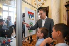 Ministers Stefanović and Ružić present awards to winners of "Our Soldier, Our Hero" competition