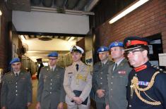 Visit of Serbian Armed Forces Guards delegation to United Kingdom