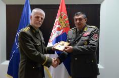 General Diković meets with the Chairman of the NATO Military Committee