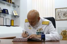 Visit from Italian Chief of Defence