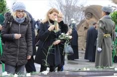 Delegation of Ministry of Defense and Serbian Armed Forces pays tribute to fallen Serbian pilots in Armenia