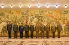 Chief of General Staff of Serbian Armed Forces Visits Romania