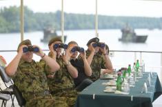 Minister Stefanović attends tactical live-fire exercise “ Tisza 2022“