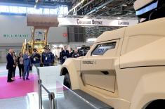 Министар Стефановић на отварању Међународног сајма војне технике "EUROSATORY 2022" у Паризу