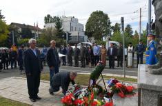 Minister Stefanović Lays Wreath on the Occasion of Anniversary of Death of Major Milan Tepić