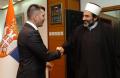 Defence Minister receives Mufti Jusufspahic