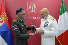 Visit from Italian Chief of Defence