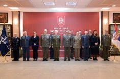 General Diković meets with the Chairman of the NATO Military Committee