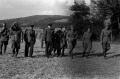 Artillery firing in Ćuprija in 1945.