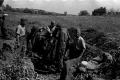 Artillery firing in Ćuprija in 1945.