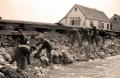 Spasavanje sela od poplave kod Bosanskog Broda 1947. godine