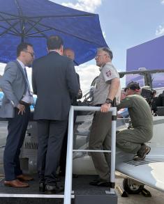 SAF delegation at Paris Air Show 