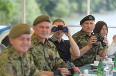 Minister Stefanović attends tactical live-fire exercise “ Tisza 2022“