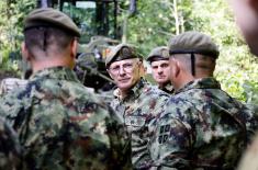 Начелник Генералштаба у обиласку јединица Копнене војске
