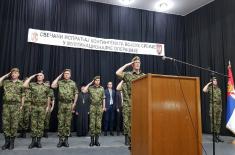 Farewell to Contingent of Serbian Armed Forces to deploy to United Nations Mission in Lebanon