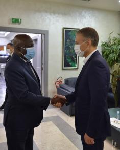 Minister Stefanović Welcomed Angolan Minister of Defence and Veterans of the Fatherland General Santos