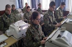 Soldiers undergo telecommunications training