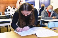 Signing of voluntary military service and Reserve Officers’ Course contracts