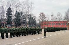 New generation of volunteers admitted into military service