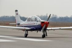 Letačka obuka kadeta na školskom avionu „lasta“