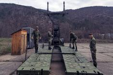 Обука инжињеријских јединица Друге бригаде копнене војске