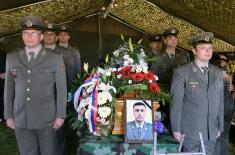 Lieutenant Colonel Dejan Stanojević laid to rest