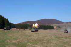 4th Army Brigade Howitzer Artillery Battalion conducts exercise