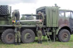 Training of Soldiers Serving Military Service in Mixed Artillery Brigade
