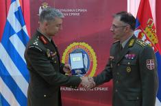 Visit from Commander of Hellenic Special Warfare Command
