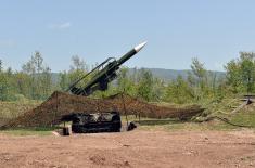 250th Missile Brigade trains using “Kub” missile systems