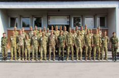 Members of Hungarian Armed Forces undergo training at CBRN Centre